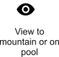 View to mountain or on pool